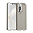 Coque Rebord Contour Silicone et Vitre Transparente Housse Etui J02S pour Huawei Nova 11 Gris