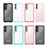 Coque Rebord Contour Silicone et Vitre Transparente Housse Etui M03 pour Samsung Galaxy S21 5G Petit