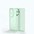 Coque Rebord Contour Silicone et Vitre Transparente Housse Etui pour Huawei P50e Vert