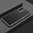 Coque Rebord Contour Silicone et Vitre Transparente Housse Etui pour OnePlus Nord N300 5G Vert Armee