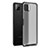Coque Rebord Contour Silicone et Vitre Transparente Housse Etui pour Samsung Galaxy F42 5G Noir