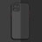 Coque Rebord Contour Silicone et Vitre Transparente Housse Etui pour Xiaomi Mi 11 Lite 5G Noir