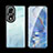 Coque Rebord Contour Silicone et Vitre Transparente Housse Etui W01L pour Huawei Honor 80 Pro 5G Noir