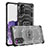 Coque Rebord Contour Silicone et Vitre Transparente Housse Etui WL1 pour Samsung Galaxy S20 5G Noir