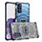 Coque Rebord Contour Silicone et Vitre Transparente Housse Etui WL1 pour Samsung Galaxy S20 Plus Petit