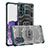 Coque Rebord Contour Silicone et Vitre Transparente Housse Etui WL1 pour Samsung Galaxy S20 Plus Petit