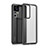 Coque Rebord Contour Silicone et Vitre Transparente Housse Etui WL1 pour Xiaomi Mi 12T 5G Noir