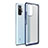 Coque Rebord Contour Silicone et Vitre Transparente Housse Etui WL1 pour Xiaomi Redmi Note 10 Pro Max Bleu