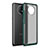 Coque Rebord Contour Silicone et Vitre Transparente Housse Etui WL1 pour Xiaomi Redmi Note 9 5G Vert