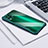 Coque Rebord Contour Silicone et Vitre Transparente Miroir Housse Etui H01 pour Huawei Nova 6 SE Vert