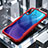 Coque Rebord Contour Silicone et Vitre Transparente Miroir Housse Etui H01 pour Huawei P30 Lite XL Rouge