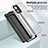 Coque Rebord Contour Silicone et Vitre Transparente Miroir Housse Etui H01P pour Motorola Moto E13 Petit