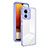 Coque Rebord Contour Silicone et Vitre Transparente Miroir Housse Etui H01P pour Motorola Moto Edge (2023) 5G Violet