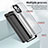 Coque Rebord Contour Silicone et Vitre Transparente Miroir Housse Etui H01P pour Motorola Moto G13 Petit