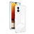 Coque Rebord Contour Silicone et Vitre Transparente Miroir Housse Etui H01P pour Motorola Moto G53 5G Blanc