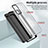 Coque Rebord Contour Silicone et Vitre Transparente Miroir Housse Etui H01P pour Samsung Galaxy Jump3 5G Petit