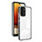 Coque Rebord Contour Silicone et Vitre Transparente Miroir Housse Etui H01P pour Xiaomi Redmi Note 10 4G Petit