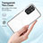 Coque Rebord Contour Silicone et Vitre Transparente Miroir Housse Etui H01P pour Xiaomi Redmi Note 11S 4G Petit