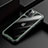 Coque Rebord Contour Silicone et Vitre Transparente Miroir Housse Etui M03 pour Apple iPhone 12 Pro Max Petit