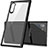 Coque Rebord Contour Silicone et Vitre Transparente Miroir Housse Etui M03 pour Samsung Galaxy Note 10 Petit