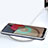 Coque Rebord Contour Silicone et Vitre Transparente Miroir Housse Etui MQ1 pour Samsung Galaxy A02s Petit