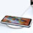 Coque Rebord Contour Silicone et Vitre Transparente Miroir Housse Etui MQ1 pour Samsung Galaxy A11 Petit