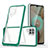 Coque Rebord Contour Silicone et Vitre Transparente Miroir Housse Etui MQ1 pour Samsung Galaxy A12 5G Petit