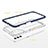 Coque Rebord Contour Silicone et Vitre Transparente Miroir Housse Etui MQ1 pour Samsung Galaxy A32 4G Petit