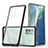 Coque Rebord Contour Silicone et Vitre Transparente Miroir Housse Etui MQ1 pour Samsung Galaxy Note 20 5G Petit