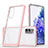 Coque Rebord Contour Silicone et Vitre Transparente Miroir Housse Etui MQ1 pour Samsung Galaxy S20 FE (2022) 5G Petit