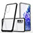 Coque Rebord Contour Silicone et Vitre Transparente Miroir Housse Etui MQ1 pour Samsung Galaxy S20 FE (2022) 5G Petit