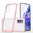 Coque Rebord Contour Silicone et Vitre Transparente Miroir Housse Etui MQ1 pour Samsung Galaxy S20 FE 5G Petit