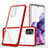 Coque Rebord Contour Silicone et Vitre Transparente Miroir Housse Etui MQ1 pour Samsung Galaxy S20 Plus 5G Petit