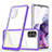 Coque Rebord Contour Silicone et Vitre Transparente Miroir Housse Etui MQ1 pour Samsung Galaxy S20 Plus 5G Petit