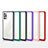 Coque Rebord Contour Silicone et Vitre Transparente Miroir Housse Etui MQ1 pour Samsung Galaxy S20 Plus 5G Petit