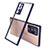 Coque Rebord Contour Silicone et Vitre Transparente Miroir Housse Etui N02 pour Samsung Galaxy Note 20 Ultra 5G Petit