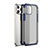 Coque Rebord Contour Silicone et Vitre Transparente Miroir Housse Etui pour Apple iPhone 12 Max Petit