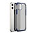 Coque Rebord Contour Silicone et Vitre Transparente Miroir Housse Etui pour Apple iPhone 12 Mini Petit