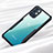 Coque Rebord Contour Silicone et Vitre Transparente Miroir Housse Etui pour OnePlus 8T 5G Noir