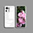 Coque Rebord Contour Silicone et Vitre Transparente Miroir Housse Etui pour Xiaomi Mi Mix 4 5G Blanc