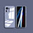 Coque Rebord Contour Silicone et Vitre Transparente Miroir Housse Etui pour Xiaomi Mi Mix 4 5G Petit