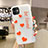 Coque Silicone Amour Coeur Souple Couleur Unie Etui Housse S02 pour Apple iPhone 11 Orange