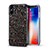 Coque Silicone Bling Bling Souple Couleur Unie pour Apple iPhone X Noir