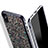 Coque Silicone Bling Bling Souple Couleur Unie pour Apple iPhone X Noir Petit