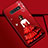 Coque Silicone Dos de Fille Souple Couleur Unie Etui Housse K01 pour Samsung Galaxy S10 5G Rouge