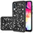 Coque Silicone et Plastique Housse Etui Protection Integrale 360 Degres Bling-Bling JX1 pour Samsung Galaxy A30S Petit