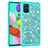 Coque Silicone et Plastique Housse Etui Protection Integrale 360 Degres Bling-Bling JX1 pour Samsung Galaxy A51 5G Petit