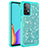 Coque Silicone et Plastique Housse Etui Protection Integrale 360 Degres Bling-Bling JX1 pour Samsung Galaxy A52 4G Petit
