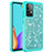 Coque Silicone et Plastique Housse Etui Protection Integrale 360 Degres Bling-Bling JX1 pour Samsung Galaxy A52 5G Petit