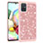 Coque Silicone et Plastique Housse Etui Protection Integrale 360 Degres Bling-Bling JX1 pour Samsung Galaxy A71 4G A715 Petit